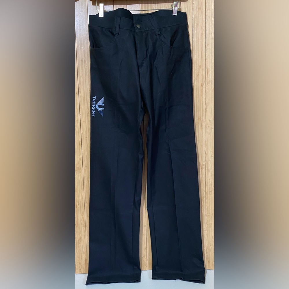 NWT TuffRider Polo Jeans Breeches Black - 30